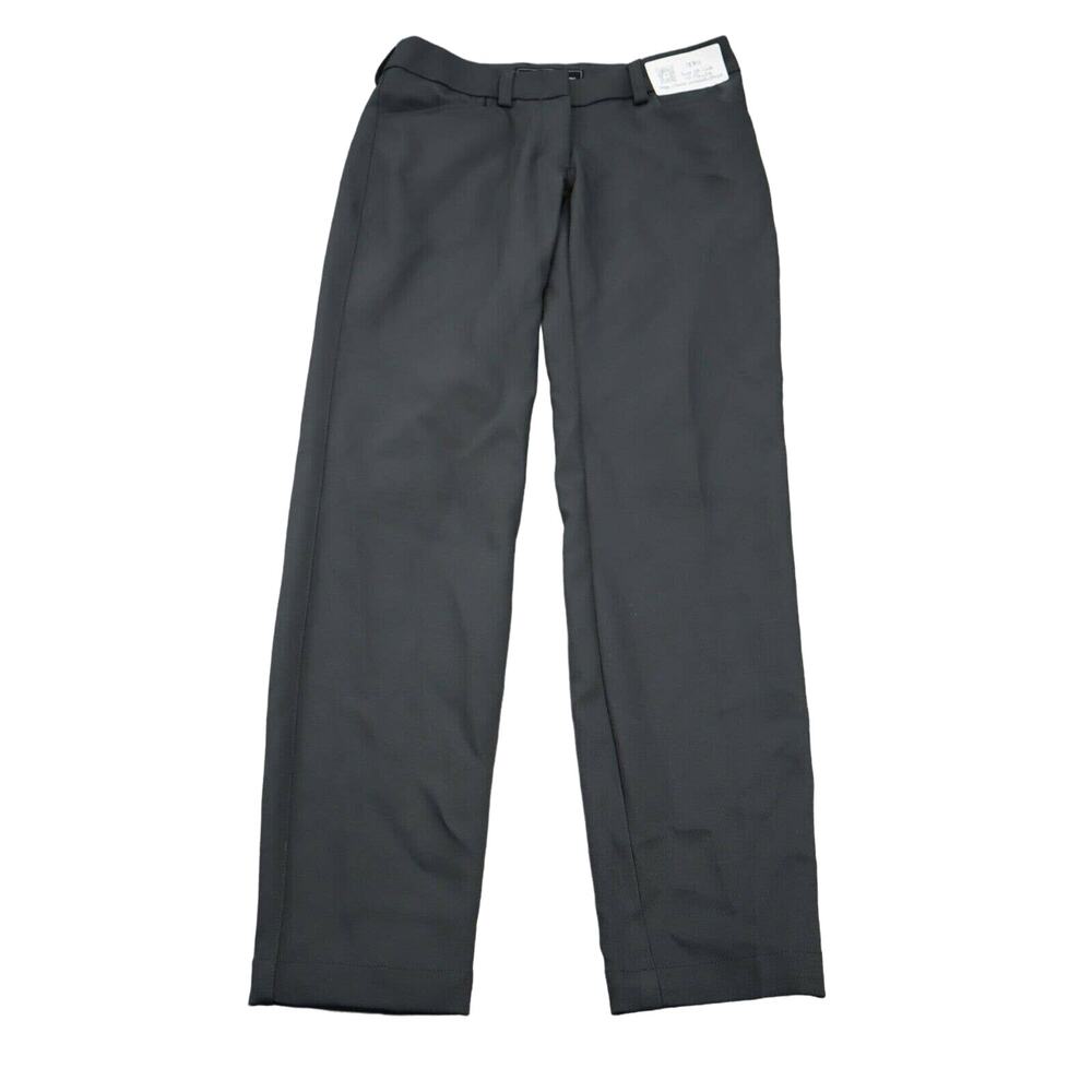 Oobe Pants Mens 29 Black Low Rise Straight Leg Formal Work Dress Bottoms